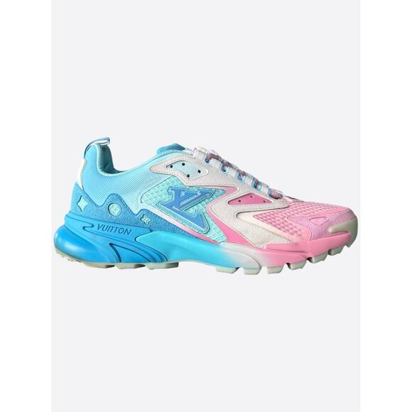 Louis Vuitton Blue & Pink Tatic Sneakers